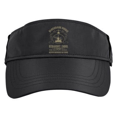 Bluegrass Music Straight From The Soul Adult Drive Performance Visor