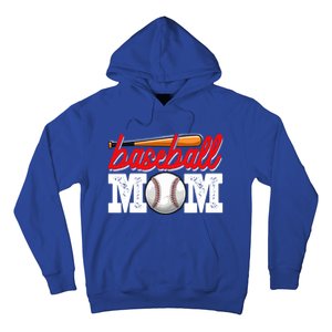 Baseball Mom Sports Mothers Day Mommy Mama Baseball Lover Gift Hoodie