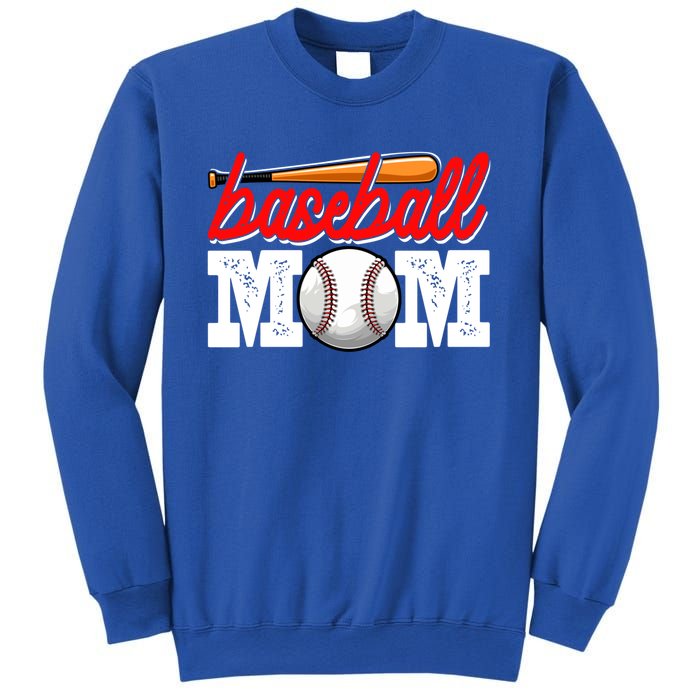 Baseball Mom Sports Mothers Day Mommy Mama Baseball Lover Gift Sweatshirt