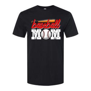 Baseball Mom Sports Mothers Day Mommy Mama Baseball Lover Gift Softstyle CVC T-Shirt