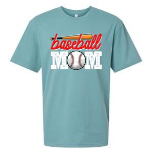 Baseball Mom Sports Mothers Day Mommy Mama Baseball Lover Gift Sueded Cloud Jersey T-Shirt