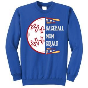 Baseball Mom Squad Gift Tall Sweatshirt