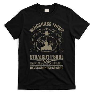 Bluegrass Music Straight From The Soul T-Shirt