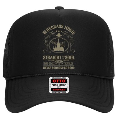 Bluegrass Music Straight From The Soul Trucker Hat
