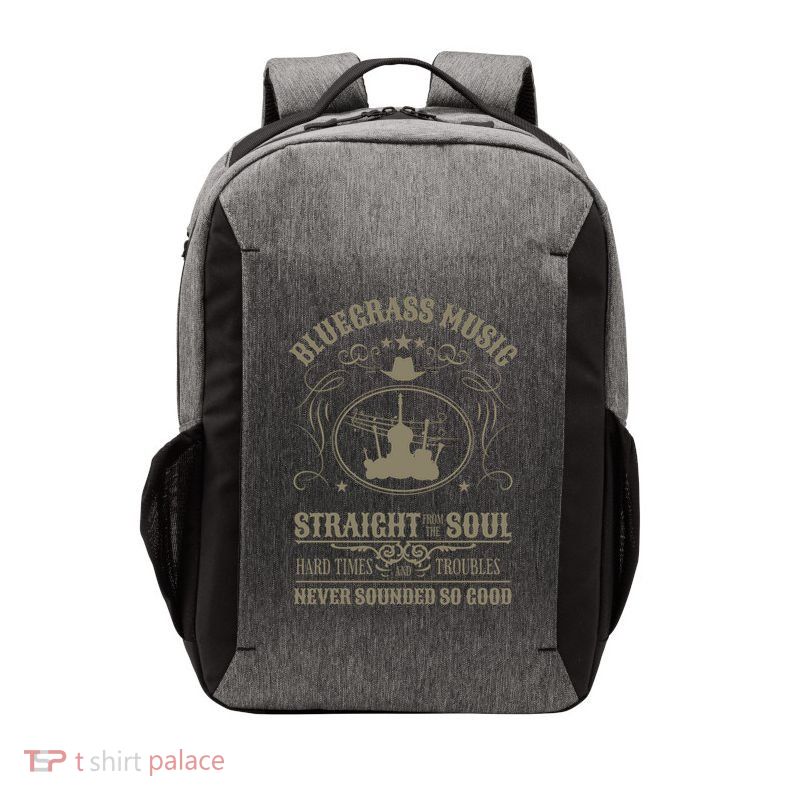 Bluegrass Music Straight From The Soul Vector Backpack