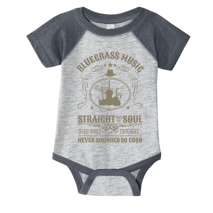 Bluegrass Music Straight From The Soul Infant Baby Jersey Bodysuit