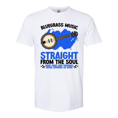 Bluegrass Music Straight From The Soul Softstyle® CVC T-Shirt