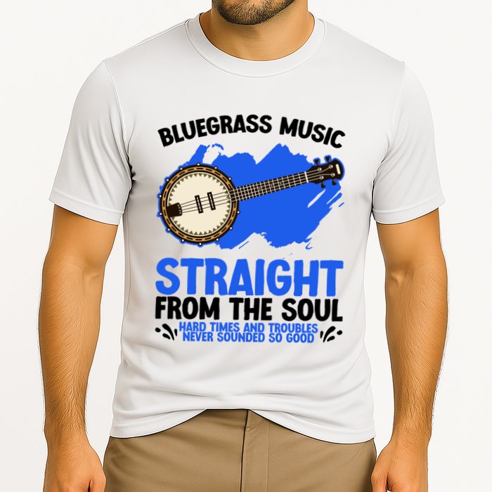 Bluegrass Music Straight From The Soul Cooling Performance Crew T-Shirt