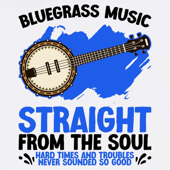 Bluegrass Music Straight From The Soul Cooling Performance Crew T-Shirt