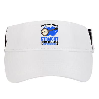 Bluegrass Music Straight From The Soul Adult Drive Performance Visor