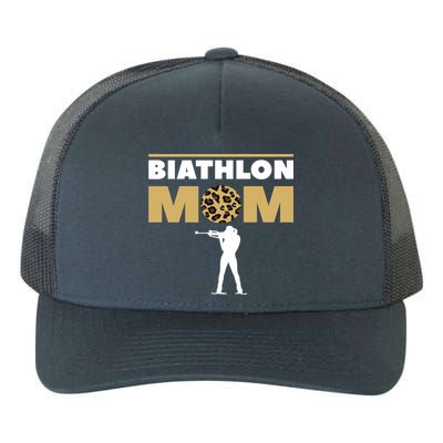 Biathlon Mom Skiing Competition Biathlete Cute Gift Yupoong Adult 5-Panel Trucker Hat