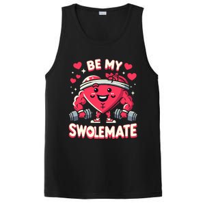 Be My Swolemate Valentines Day Bodybuilding Gym PosiCharge Competitor Tank