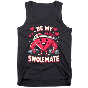 Be My Swolemate Valentines Day Bodybuilding Gym Tank Top