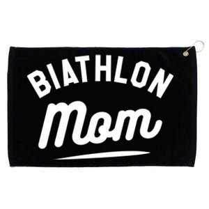 Biathlon Mom Skiing Competition Biathlete Gift Grommeted Golf Towel