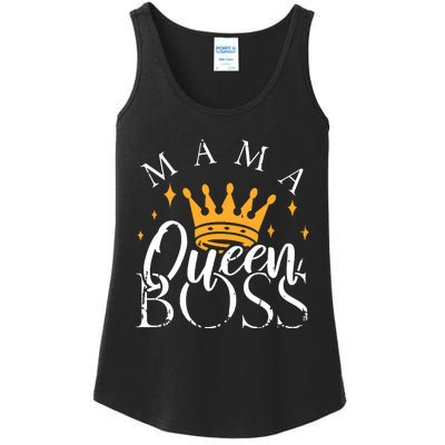 Boss Mommy Shirts Funny Mothers Day Gift Mama Queen Perfect Ladies Essential Tank