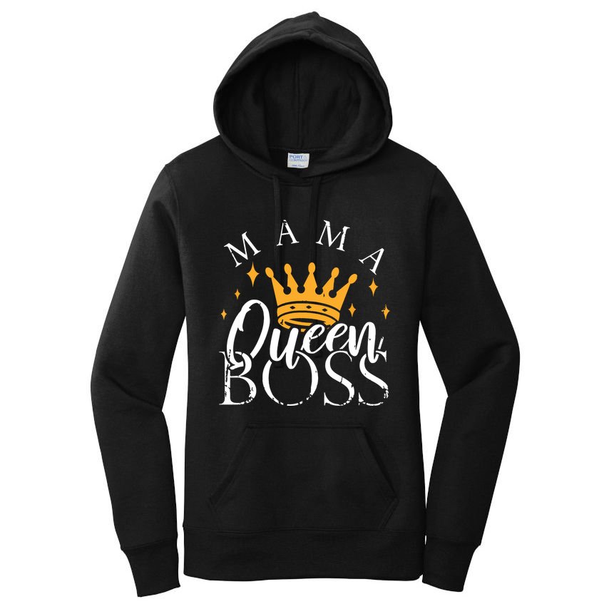 Boss Mommy Shirts Funny Mothers Day Gift Mama Queen Perfect Women's Pullover Hoodie