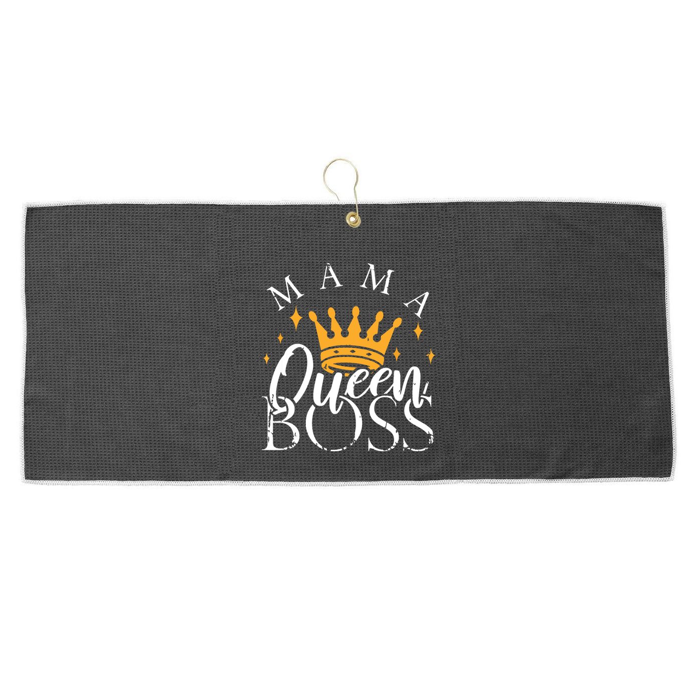 Boss Mommy Shirts Funny Mothers Day Gift Mama Queen Perfect Large Microfiber Waffle Golf Towel