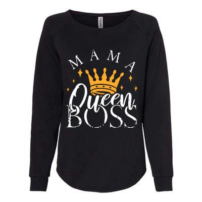 Boss Mommy Shirts Funny Mothers Day Gift Mama Queen Perfect Womens California Wash Sweatshirt