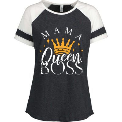 Boss Mommy Shirts Funny Mothers Day Gift Mama Queen Perfect Enza Ladies Jersey Colorblock Tee