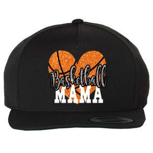 Basketball Mama Sports Mom Gift Wool Snapback Cap