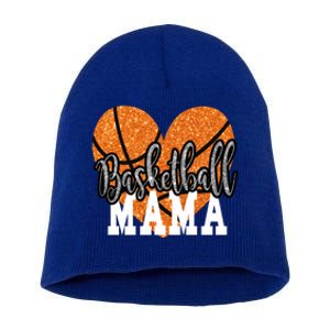 Basketball Mama Sports Mom Gift Short Acrylic Beanie