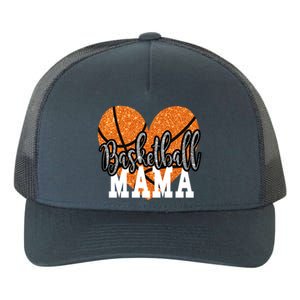 Basketball Mama Sports Mom Gift Yupoong Adult 5-Panel Trucker Hat