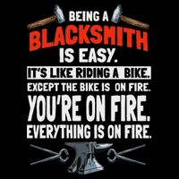 Blacksmith Metalworker Sl Workers Forge Metal Anvil Tools Mousepad