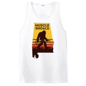 Bigfoot Muscle Shoals Alabama Retro Sasquatch Soul Music PosiCharge Competitor Tank