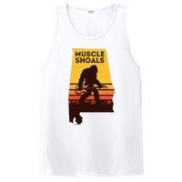 Bigfoot Muscle Shoals Alabama Retro Sasquatch Soul Music PosiCharge Competitor Tank