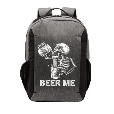 Beer Me Skeleton Scary Spooky Drinking  Vector Backpack