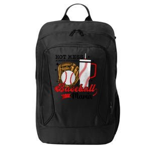 Baseball Mama Sport Mom Women Mothers Day 2024 City Backpack