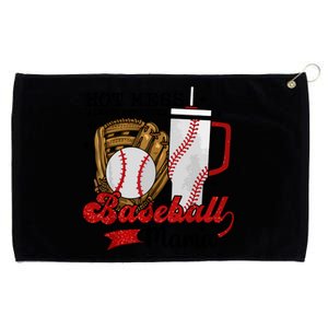 Baseball Mama Sport Mom Women Mothers Day 2024 Grommeted Golf Towel