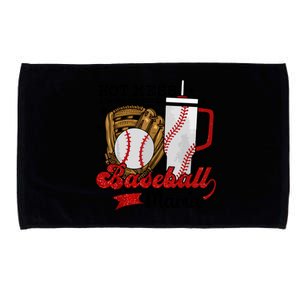 Baseball Mama Sport Mom Women Mothers Day 2024 Microfiber Hand Towel