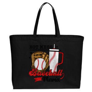 Baseball Mama Sport Mom Women Mothers Day 2024 Cotton Canvas Jumbo Tote