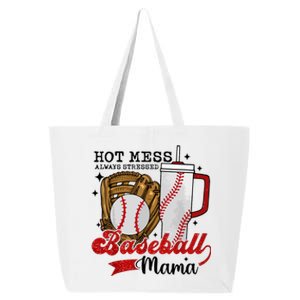 Baseball Mama Sport Mom Women Mothers Day 2024 25L Jumbo Tote