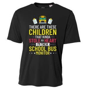 Bus Monitor School Bus Attendant Assistant Appreciation Cooling Performance Crew T-Shirt