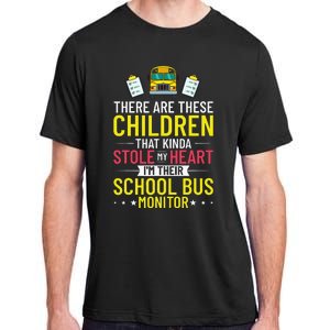 Bus Monitor School Bus Attendant Assistant Appreciation Adult ChromaSoft Performance T-Shirt