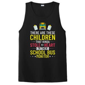 Bus Monitor School Bus Attendant Assistant Appreciation PosiCharge Competitor Tank