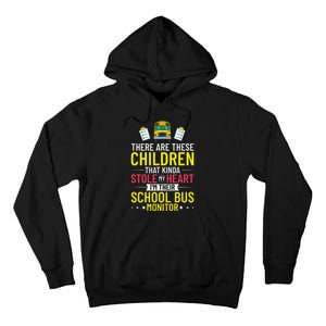 Bus Monitor School Bus Attendant Assistant Appreciation Tall Hoodie