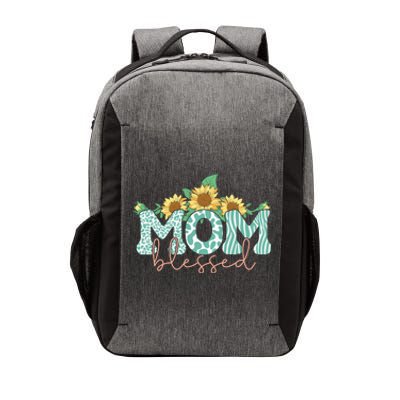 Blessed Mom Sunflower Cute Vector Backpack