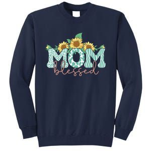 Blessed Mom Sunflower Cute Tall Sweatshirt