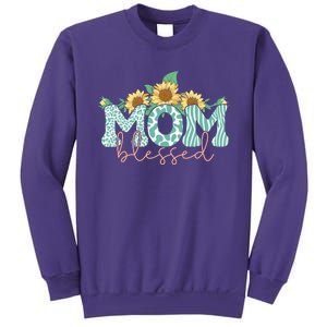 Blessed Mom Sunflower Cute Sweatshirt