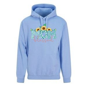 Blessed Mom Sunflower Cute Unisex Surf Hoodie