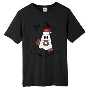 Be Merry Stay Scary Tall Fusion ChromaSoft Performance T-Shirt