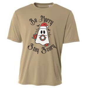 Be Merry Stay Scary Cooling Performance Crew T-Shirt