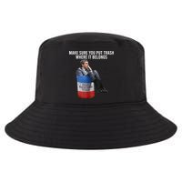 Beto Make Sure You Put Trash Where It Belongs Cool Comfort Performance Bucket Hat