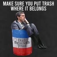 Beto Make Sure You Put Trash Where It Belongs Garment-Dyed Fleece Hoodie