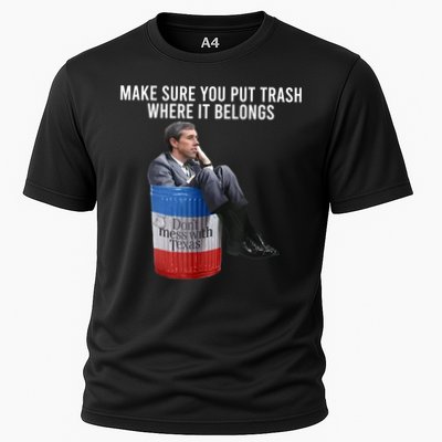 Beto Make Sure You Put Trash Where It Belongs Performance Shirt