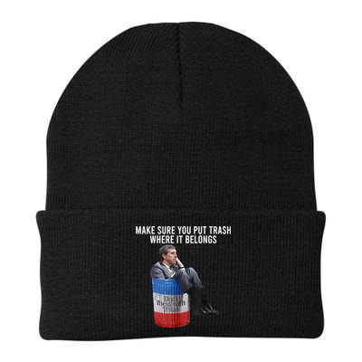 Beto Make Sure You Put Trash Where It Belongs Beanie