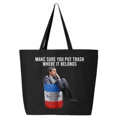 Beto Make Sure You Put Trash Where It Belongs 25L Jumbo Tote